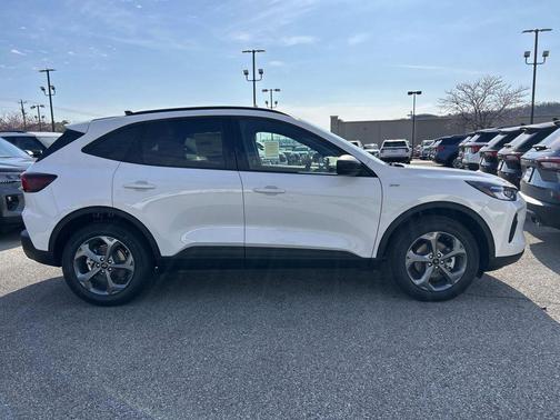 star white metallic tri-coat 2026 Ford Escape ST-Line