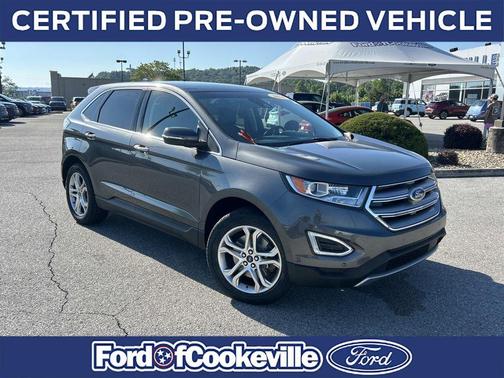 Magnetic Metallic 2018 Ford Edge Titanium