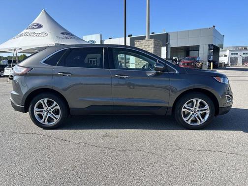 Magnetic Metallic 2018 Ford Edge Titanium