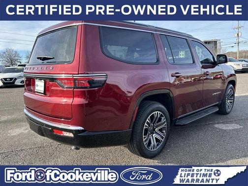 Velvet Red Pearlcoat 2025 Jeep Wagoneer Carbide 4x4