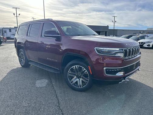 Velvet Red Pearlcoat 2025 Jeep Wagoneer Carbide 4x4