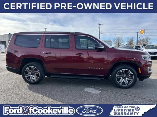 Velvet Red Pearlcoat 2025 Jeep Wagoneer Carbide 4x4