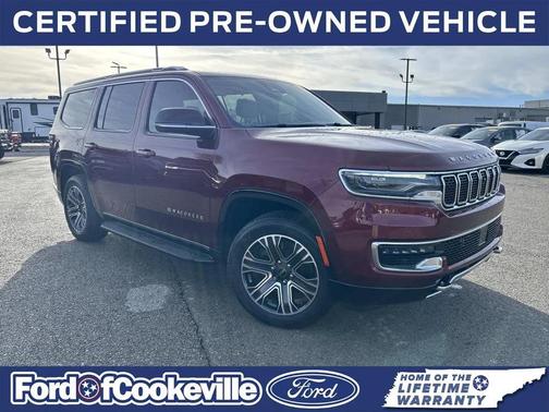 Velvet Red Pearlcoat 2025 Jeep Wagoneer Carbide 4x4