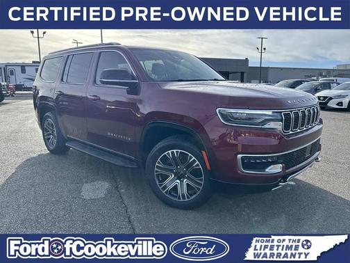 Velvet Red Pearlcoat 2025 Jeep Wagoneer Carbide 4x4