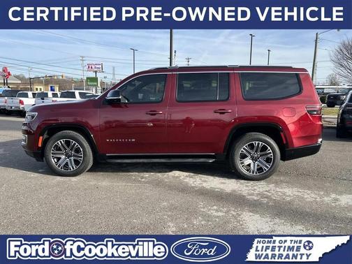 Velvet Red Pearlcoat 2025 Jeep Wagoneer Carbide 4x4