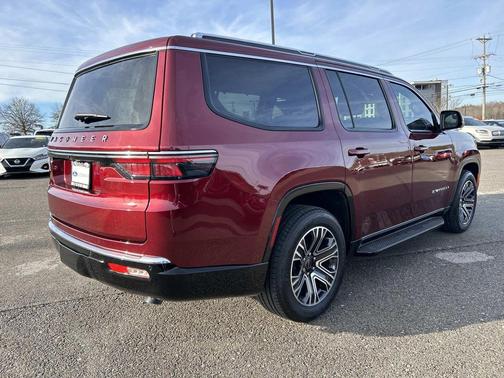 Velvet Red Pearlcoat 2025 Jeep Wagoneer Carbide 4x4