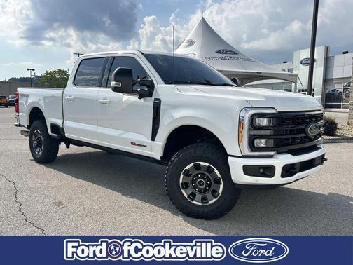Star White Metallic Tri-Coat 2024 Ford F-350 Lariat