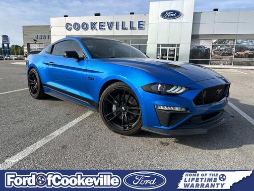 Blue Metallic 2021 Ford Mustang GT Premium