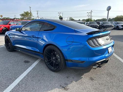 Blue Metallic 2021 Ford Mustang GT Premium