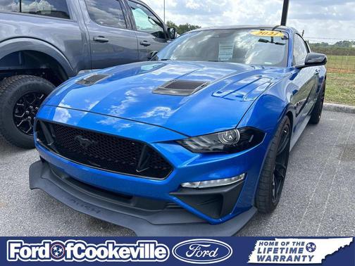 Blue Metallic 2021 Ford Mustang GT Premium