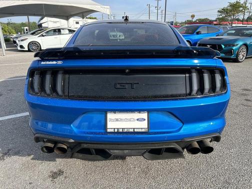Blue Metallic 2021 Ford Mustang GT Premium