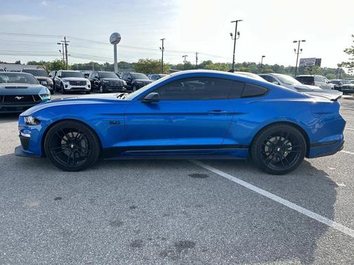Blue Metallic 2021 Ford Mustang GT Premium