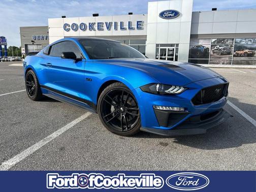 Blue Metallic 2021 Ford Mustang GT Premium
