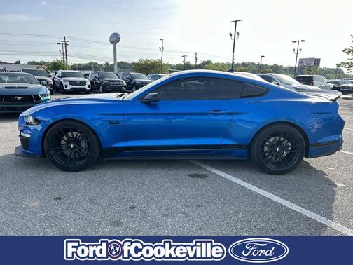 Blue Metallic 2021 Ford Mustang GT Premium