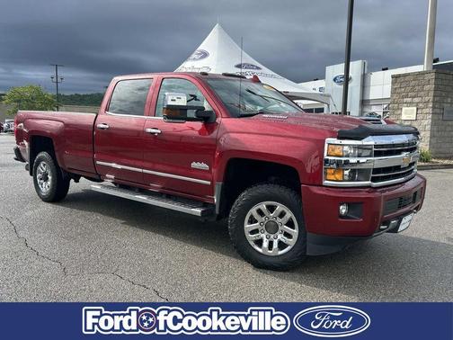 Cajun Red Tintcoat 2019 Chevrolet Silverado 3500 High Country