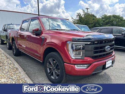 Rapid Red Metallic Tinted Clearcoat 2023 Ford F-150 Lariat