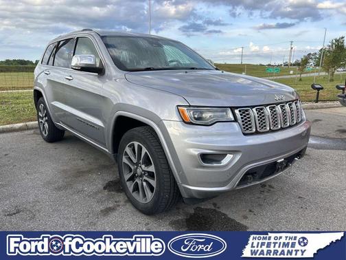 Billet Silver Metallic Clearcoat 2018 Jeep Grand Cherokee Overland