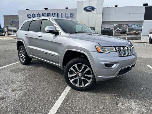 Billet Silver Metallic Clearcoat 2018 Jeep Grand Cherokee Overland