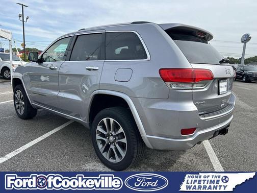 Billet Silver Metallic Clearcoat 2018 Jeep Grand Cherokee Overland