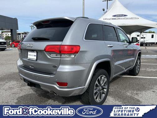 Billet Silver Metallic Clearcoat 2018 Jeep Grand Cherokee Overland