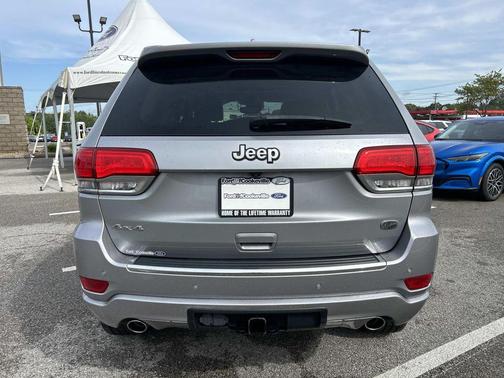 Billet Silver Metallic Clearcoat 2018 Jeep Grand Cherokee Overland
