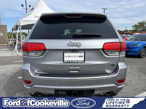 Billet Silver Metallic Clearcoat 2018 Jeep Grand Cherokee Overland