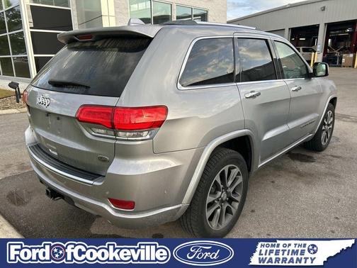 Billet Silver Metallic Clearcoat 2018 Jeep Grand Cherokee Overland