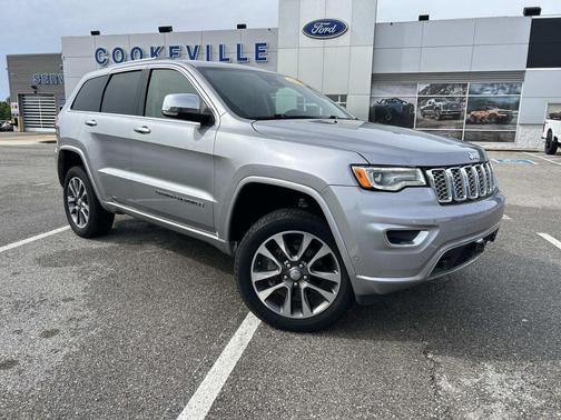 Billet Silver Metallic Clearcoat 2018 Jeep Grand Cherokee Overland