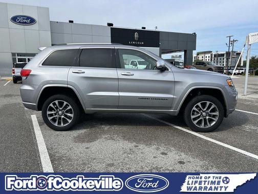 Billet Silver Metallic Clearcoat 2018 Jeep Grand Cherokee Overland
