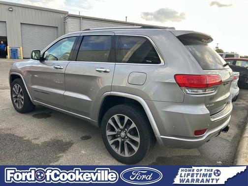 Billet Silver Metallic Clearcoat 2018 Jeep Grand Cherokee Overland