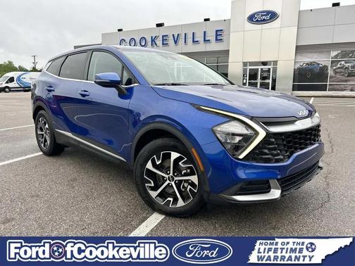 Sapphire Blue 2023 Kia Sportage EX