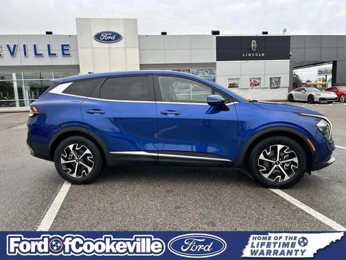 Sapphire Blue 2023 Kia Sportage EX