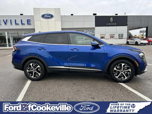 Sapphire Blue 2023 Kia Sportage EX