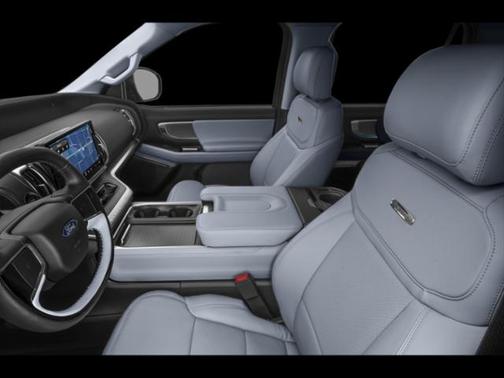 Blue 2027 Ford Expedition Platinum