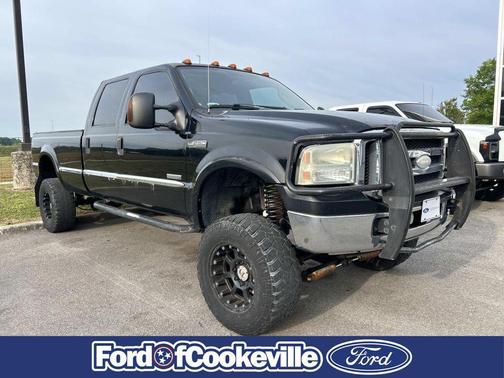 Black Clearcoat 2005 Ford F-250 Lariat