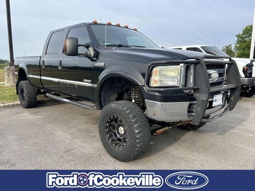 Black Clearcoat 2005 Ford F-250 Lariat