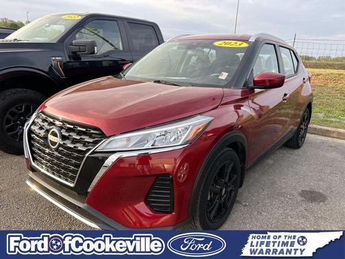 Scarlet Ember Tintcoat 2023 Nissan Kicks SV