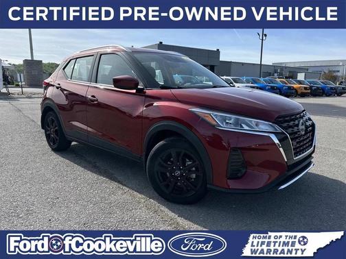 Scarlet Ember Tintcoat 2023 Nissan Kicks SV