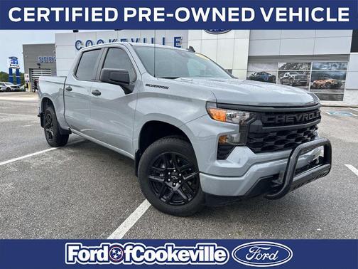 Slate Gray Metallic 2024 Chevrolet Silverado 1500 Custom