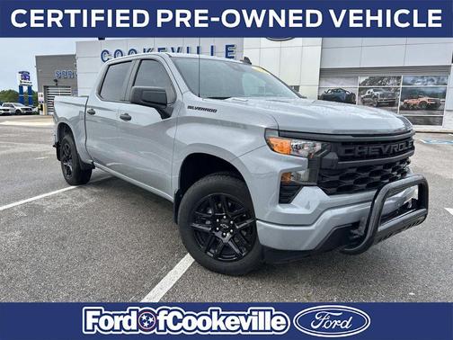 Slate Gray Metallic 2024 Chevrolet Silverado 1500 Custom