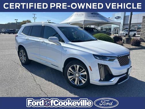 Crystal White Tricoat 2023 Cadillac XT6 Premium Luxury AWD