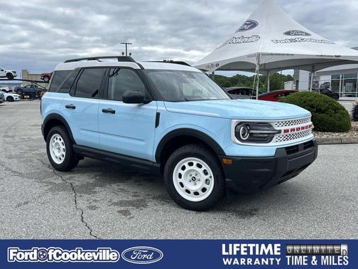 Robins Egg Blue 2026 Ford Bronco Sport Heritage
