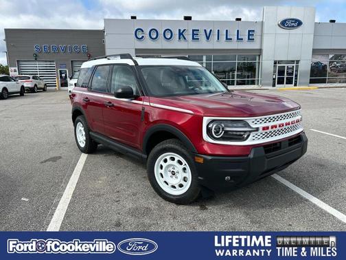 Ruby Red Metallic Tinted Clearcoat 2025 Ford Bronco Sport Heritage