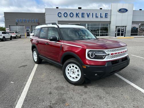 Ruby Red Metallic Tinted Clearcoat 2025 Ford Bronco Sport Heritage