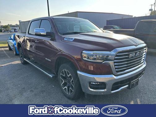 Red 2025 RAM 1500 Laramie