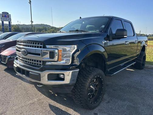 Shadow Black 2018 Ford F-150 XLT