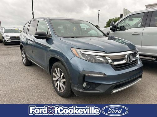 Blue 2020 Honda Pilot 2WD EX