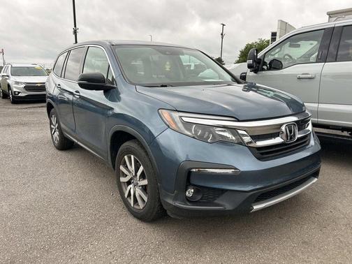 Blue 2020 Honda Pilot 2WD EX