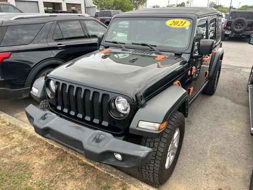 Black Clearcoat 2021 Jeep Wrangler Unlimited Sport