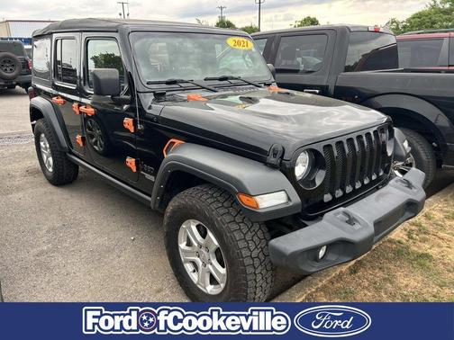 Black Clearcoat 2021 Jeep Wrangler Unlimited Sport